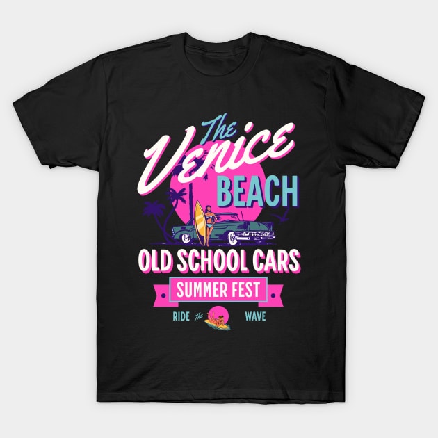 Venice Beach T-Shirt by Evergreen Market